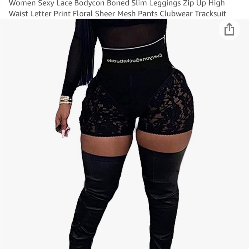 “Everyone sucks but me” shorts from Amazon. Black. Size large,Fits like a medium